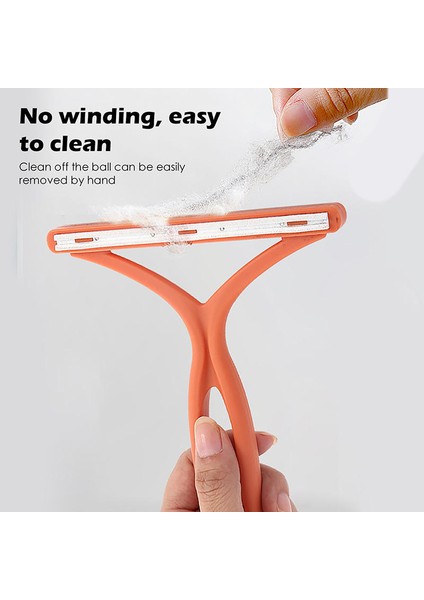 Turuncu Tnabilir Silikon Pamuk Tiftiği Temizleyici Giysi Için Çift Taraflı Evcil Hayvan Saç Çıkarıcı Fuzz Kumaş Tıraş Makinesi Kazıyıcı Fırça Kürk Sökücü Temiz Aracı (Yurt Dışından) fırsatları