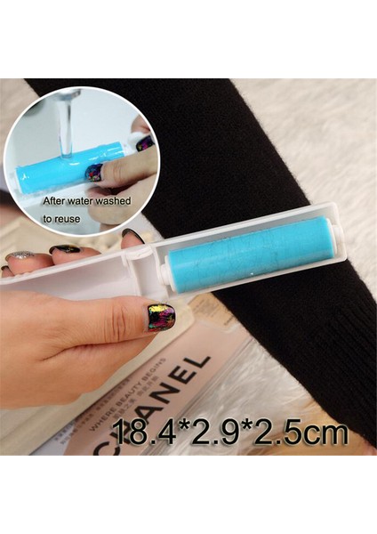 S2 Mavi Elektrostatik Statik Giyim Tıraş Makinesi Hayvan Evcil Hayvan Saç Temizleyici Çıkarıcı Fırça Ceket Yün Halı Tüyü Ev Temizleme Fırçaları (Yurt Dışından)