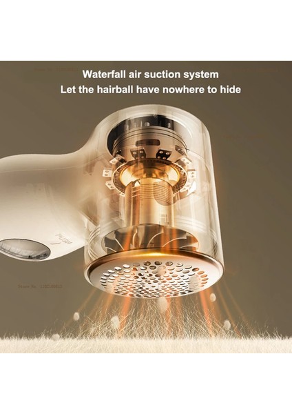 Bej Xiaomi Elektrikli Kıl Yumağı Düzeltici Akıllı LED Dijital Ekran Kumaş Pamuk Tiftiği Temizleyici USB Şarj Taşınabilir Profesyonel Hızlı Ev (Yurt Dışından) modelleri