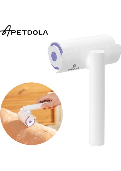Mor Apetdola Yırtılabilir Rulo Kağıt Yapışkan Rulo Toz Silecek Pet Saç Elbise Tousle Sökücü Taşınabilir Kumaş Tiftiği Temizleme Acele Aracı (Yurt Dışından) fiyatları