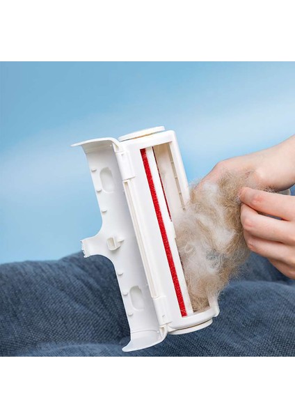 Kırmızı Pet Saç Çıkarıcı Rulo Limpieza Hogar Kedi Köpek Yapışkan Saç Fırçası Halı Elbise Epilasyon Cihazı Ev Temiz Araçları (Yurt Dışından) fırsatları