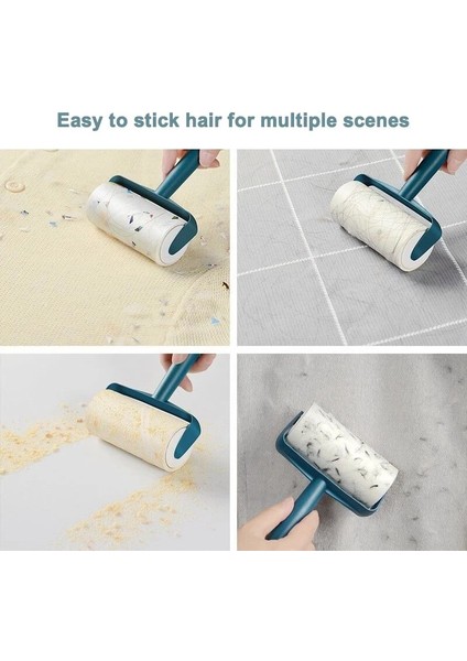 1 Rulo Kağıt Yapışkan Saç Cihazı Gözyaşı Tipi Rulo Giyim Epilasyon Pet Epilasyon Rulo Fırça Yedek Temizleme Aksesuarları (Yurt Dışından) fırsatları