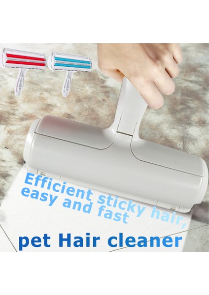 Leylak Pet Saç Rulo Çıkarıcı Lint Fırçası 2 Yollu Köpek Kedi Tarak Aracı Uygun Temizleme Köpek Kedi Kürk Fırçası Tabanı Ev Mobilyaları Kanepe Giydirin (Yurt Dışından) fırsatları