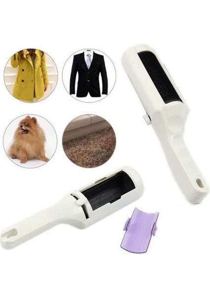 S2 Mavi Elektrostatik Statik Giyim Tıraş Makinesi Hayvan Evcil Hayvan Saç Temizleyici Çıkarıcı Fırça Ceket Yün Halı Tüyü Ev Temizleme Fırçaları (Yurt Dışından) fırsatları