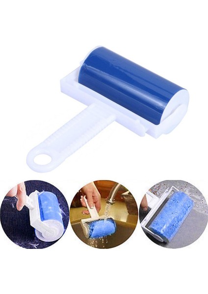 Mavi Rulo Çubukları Giysi Kabartmak Remle Toz Temizleyici Yapışkan Seçici Verimli Temiz Dropshippingover Tüy Kırıntılarını Kaldırır Saç Yıkama (Yurt Dışından) fırsatları