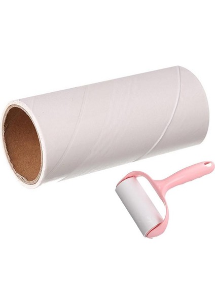 Pembe Yırtılabilir Rulo Kağıt Yapışkan Lint Silindirleri Toz Silecek Evcil Hayvan Saç Elbise Halı Tousle Sökücü Hayvan Saç Kürk ve Tozu Temizlemek Için (Yurt Dışından) fırsatları