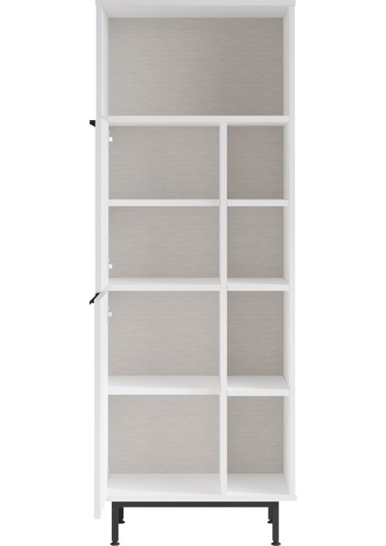 Ocean Banyo Dolabı Çok Amaçlı Dolap 2 Kapaklı Metal Ayaklı Beyaz ON10C-W fırsatları