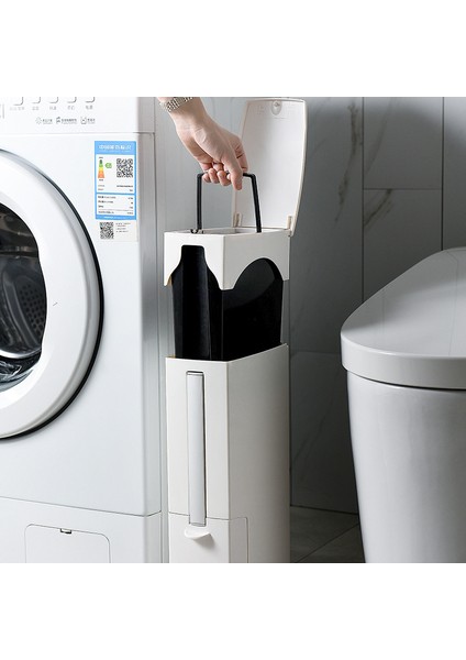 Banyo Çöp Kovası Tuvalet Fırçası Seti (Yurt Dışından)