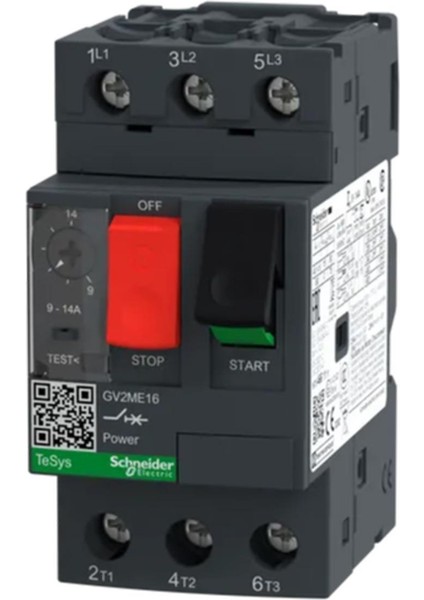 SCHNEİDER ELECTRİC Tesys Deca Gv2Me16 Motor Koruma Şalteri (9A-14A)