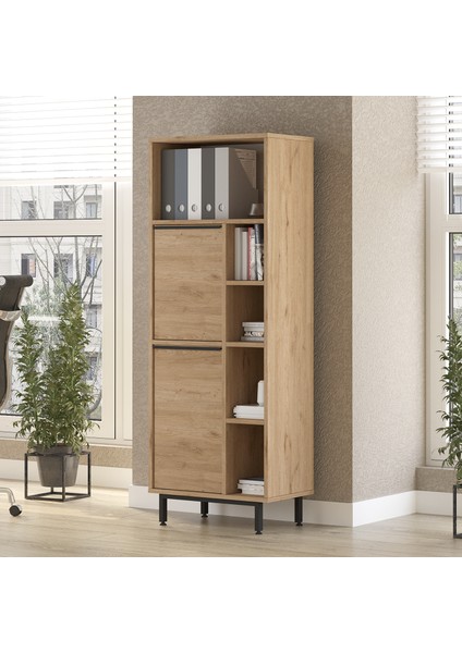 Ocean Ofis Klasör Dolabı Kitaplık 2 Kapaklı Metal Ayaklı Sepet ON10B-S fiyatları