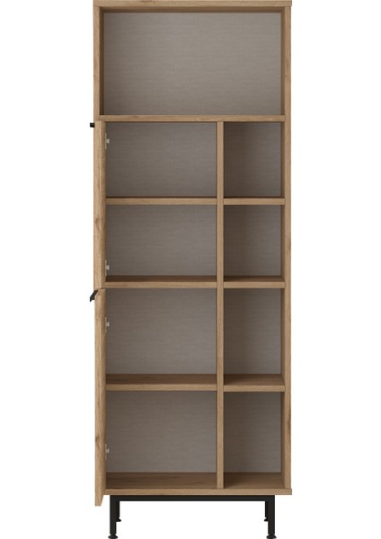 Ocean Ofis Klasör Dolabı Kitaplık 2 Kapaklı Metal Ayaklı Sepet ON10B-S fırsatları