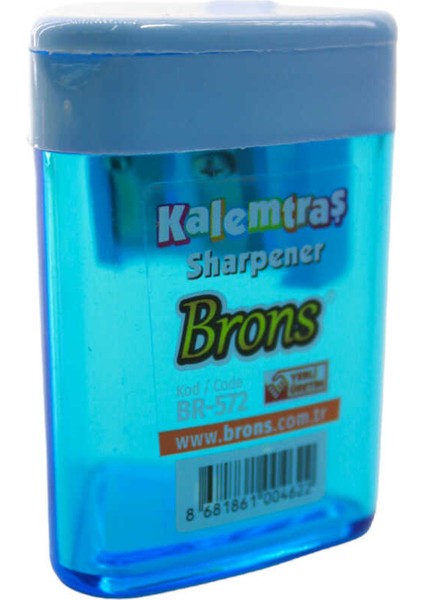 BRONS ÜÇGEN HAZNELİ KALEMTIRAŞ BR-572