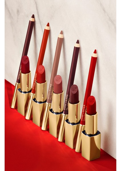 Estee Lauder Kremsi Ruj - Pure Color Creme Lipstick Kremsi, Saten Bitiş -  3.5gr - Renk: 360 Fierce