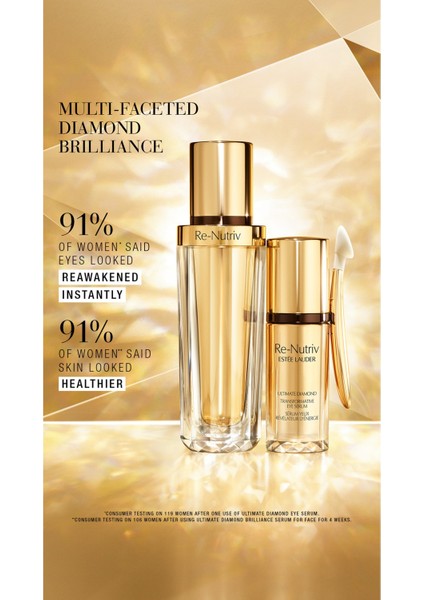 Estee Lauder Lüks Cilt Serumu - Re-Nutriv Ultimate Diamond Transformative Brilliance Serum (REFILL) - 30 ml