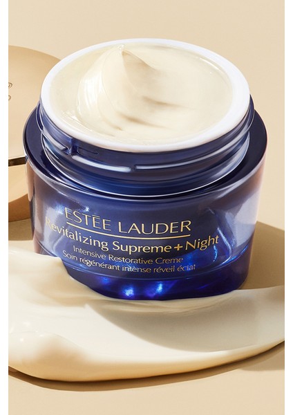 Estee Lauder Gece Kremi - Revitalizing Supreme+ Night Yaşlanma Karşıtı Nemlendirici Krem 2X Konsantre Formül 30ml