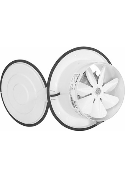 Kapaklı Banyo Wc Işyeri Havalandırma Aspiratörü Fanı Kirli Hava Kötü Koku Metal Vantilatör 200 mm fırsatları