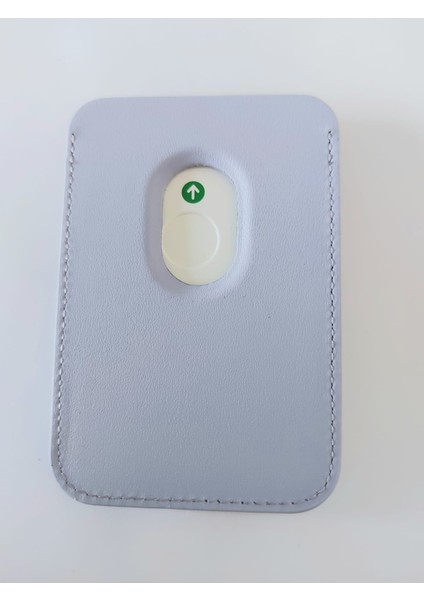 Magsafe Leather Wallet Açık Lila