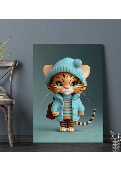 Fantastic Tasarımlı Kanvas Tablo-3 70X100CM Ev Dekorasyonu, Ev Hediyesi