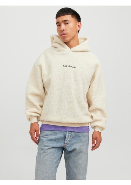 Jack & Jones Kapüşonlu Teddy Sweatshirt - Vesterbro