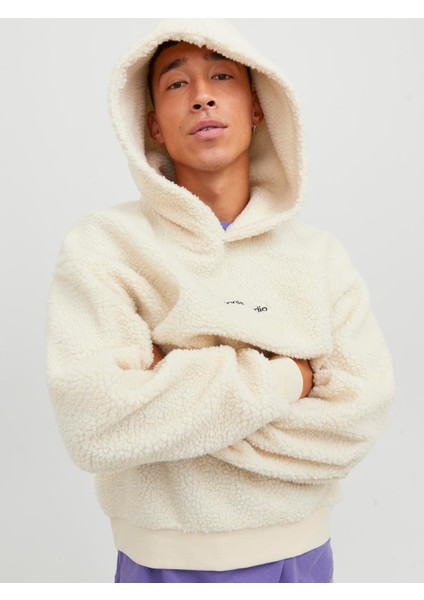 Jack & Jones Kapüşonlu Teddy Sweatshirt - Vesterbro