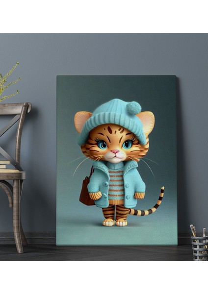 Fantastic Tasarımlı Kanvas Tablo-3 50X70CM Ev Dekorasyonu, Ev Hediyesi