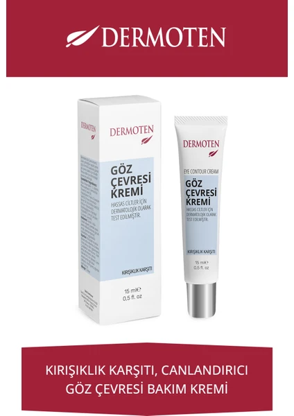 Göz Çevresi Aydınlatıcı ve Bakım Kremi 15 ml