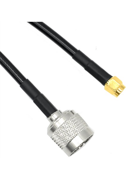Adet RG58 N Erkek Fiş Rp-Sma Erkek Jak Konnektör Kablosu 5m (Yurt Dışından)