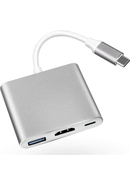 Apple Usb-C Dijital Av Adaptörü Için C Tipi Adaptör Kablosu Dönüştürücü (Yurt Dışından)