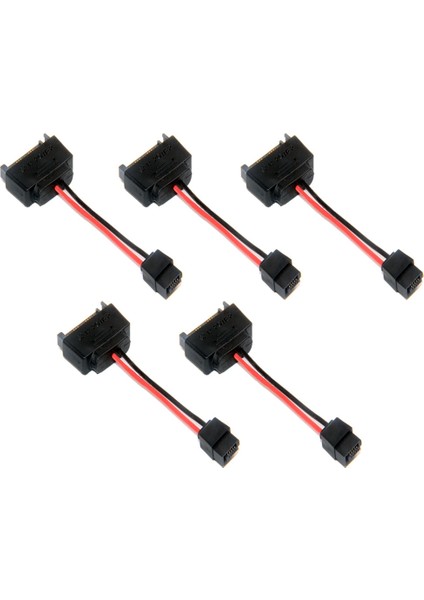 Adet Sata 15PIN Erkek - 6pin Sata Kablosu (Yurt Dışından)