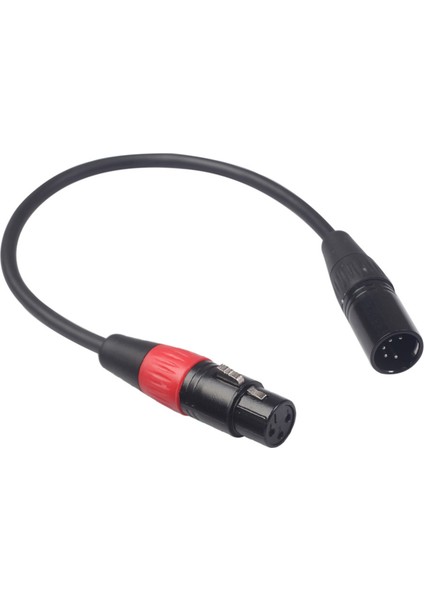 Xlr 5-Pin Erkek - 3-Pin Dişi Kablo - XLR5M - XLR3F - 2 Paket (Yurt Dışından)