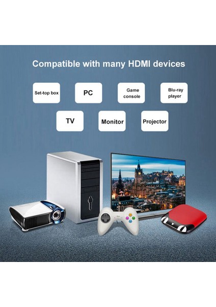 SW034 Ps4 Ps5 Dizüstü Bilgisayar Pc Tv Için HDMI Uyumlu 2.1 2'si 1 Arada Anahtar (Yurt Dışından)
