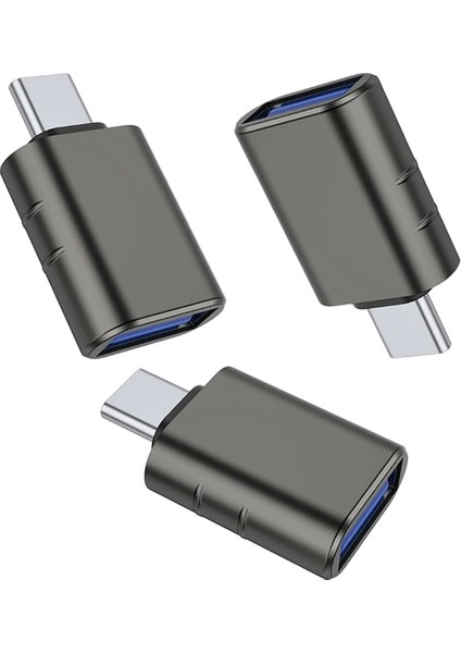 3'lü Paket USB C - USB Adaptörü USB C Erkek - Usb3.0 Dişi Adaptör (Yurt Dışından)