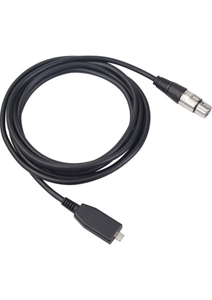 USB C - Xlr Dişi Kablo, USB C Mikrofon Kablosu (3 METRE/10FT) (Yurt Dışından)