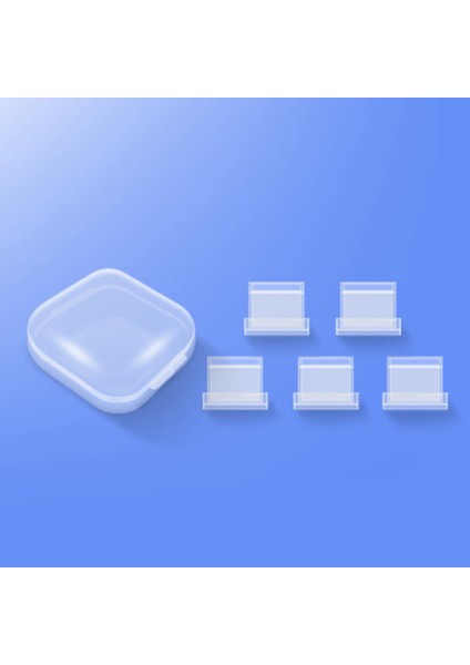 Apple Aydınlatma Veri Kablosu Için 6 Kutu/30 USB Toz Geçirmez Kapak (Yurt Dışından)
