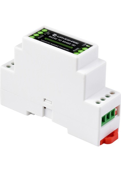Waveshare Endüstriyel Ray Tipi RS232 - RS485 Dönüştürücü 300-115200BPS (Yurt Dışından)