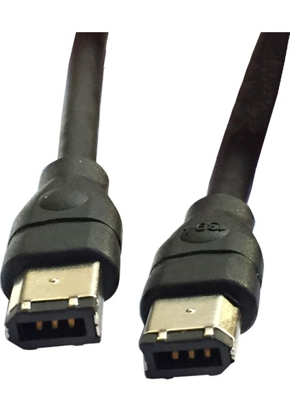 Siyah Ieee 1394 Firewire 400 - Firewire 400 Kablo, 6 Pin Erkek - 10 Ft (Yurt Dışından)