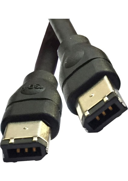 Siyah Ieee 1394 Firewire 400 - Firewire 400 Kablo, 6 Pin Erkek - 10 Ft (Yurt Dışından)