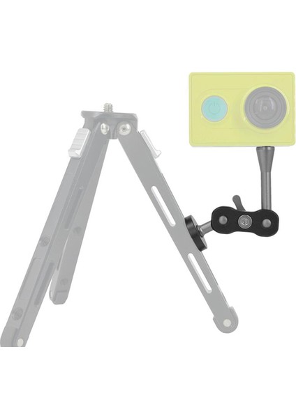 YJ-B13L Sihirli El Bağlantı Kolu Tripod Cep Telefonu Fotoğrafçılığı (Yurt Dışından)