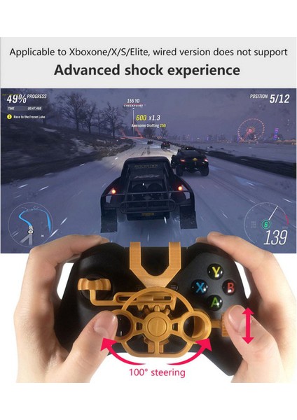 Xbox One Için Oyun Yarış Direksiyonu Mini Direksiyon Oyun Denetleyicisi (Yurt Dışından) indirimleri