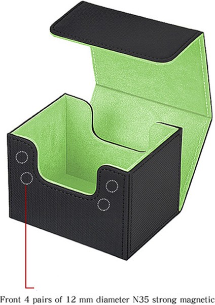 Güverte Kutusu Kart Düzenleyici Depolama Tahsil Edilebilir Oyun Kartı Yeşil (Yurt Dışından) fırsatları