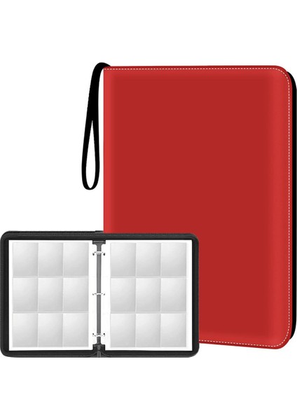 Cepli Kart Toplama Dosyası, Kırmızı (Yurt Dışından)