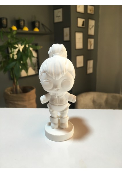 Lol Bebek (3D) Taş Boyama Lol Bebek Boyama Lol Bebek Büst Figür Çocuk Gelişimi Taş Boyama Seti