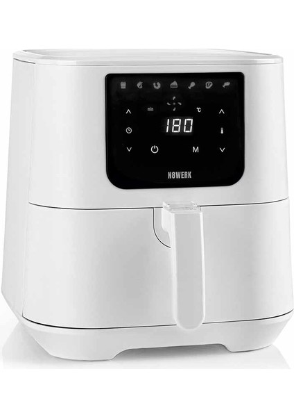 Hot Air Fryer 5.5 L Beyaz