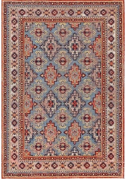 Deco Anatolia 15918 100X300 - Mavi Halı