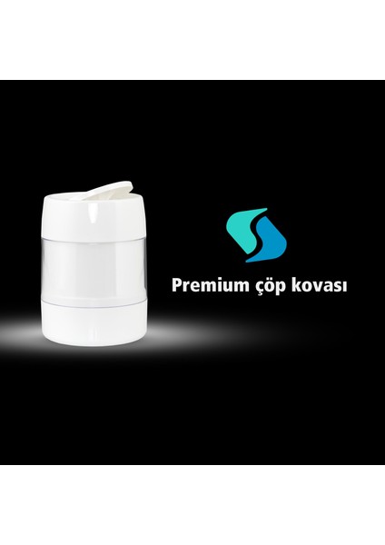 Premium Çöp Kovası-Beyaz fiyatları