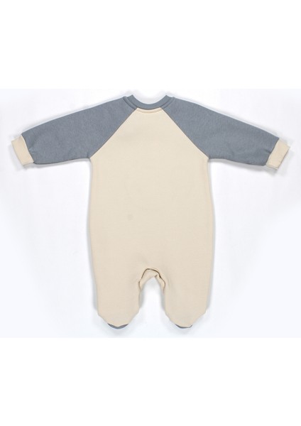 Reglan Kol 3 İplik Patikli Bebek Tulum modelleri