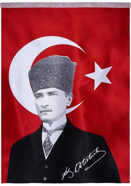 Bayrak 70X105 Atalı Türk Bayrağı