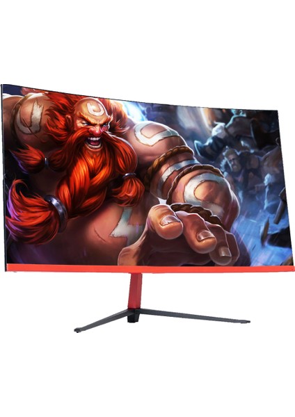 TK105 İ3-12100F 16GB Ram 240GB SSD 500GB HDD RX580 8gb 23.6inç Curved Monitör Gaming Pc