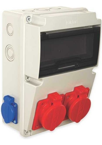 Kombinasyon KUTUSU(2ADET 5X32 Trifaze 2ADET 1X16 Monofaze) Işıldar