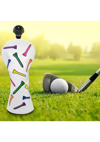 Golf Kılıfı Sürücü Kulübü Başörtüsü Kılıfı Aksesuarları 9.5X24CM (Yurt Dışından) indirimleri